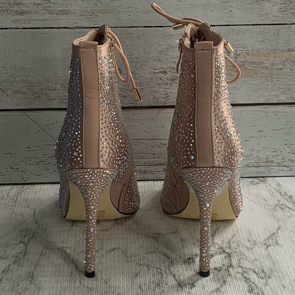Shakira By Lady Couture High Heel Open Toe Rhinest - Picture 5 of 10